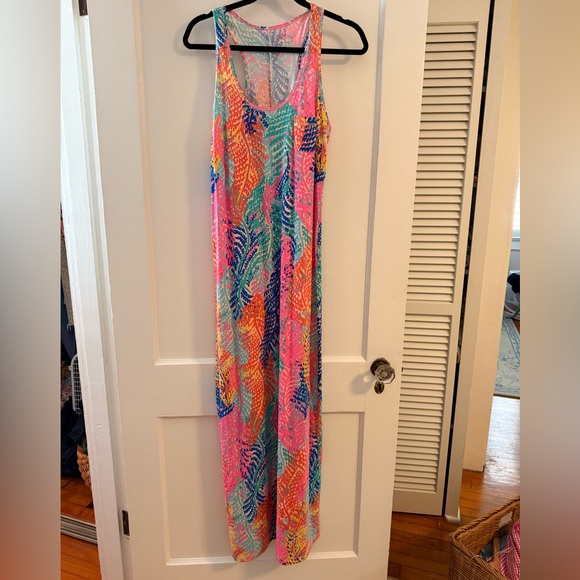 Lilly Pulitzer Multicolor Maxi Dress - Picture 1 of 2